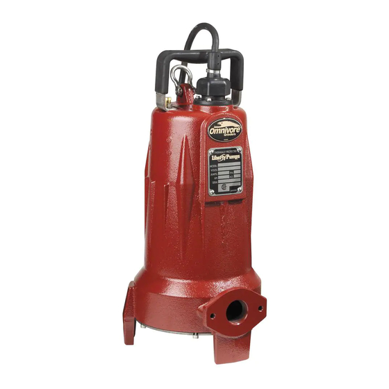 Liberty Pumps LSG200 Serie Mode D'emploi