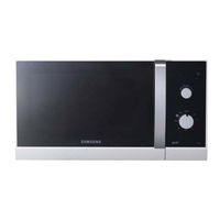 Samsung GE82N-SX Mode D'emploi Et Conseils De Cuisson