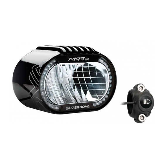 SUPERNOVA M99TL Mode D'emploi