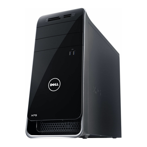 Dell XPS 8900 Guide De Maintenance