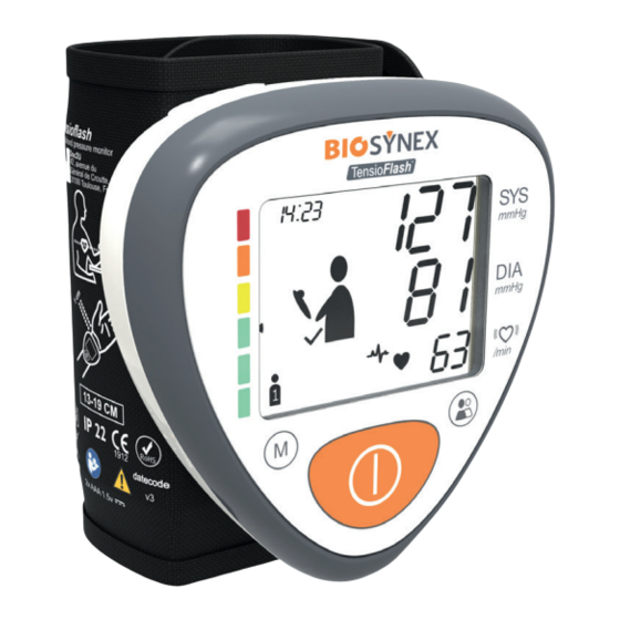 Biosynex TensioFlash Manuel D'utilisation