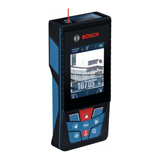 Bosch GLM400C Consignes D'utilisation Et De Sécurité