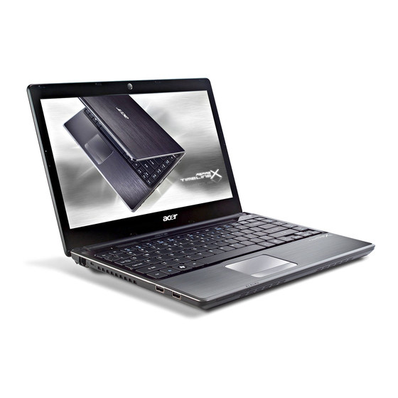 Acer Aspire 3820 Série Guide Rapide