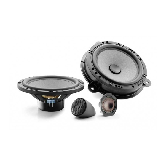 Focal MUSIC LIVE IFR130-4 Manuels