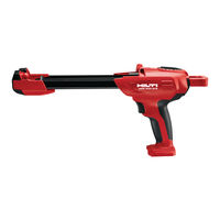 Hilti HDE 500 -A12 Mode D'emploi Original