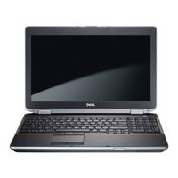 Dell Latitude E6520 Manuel De L'utilisateur