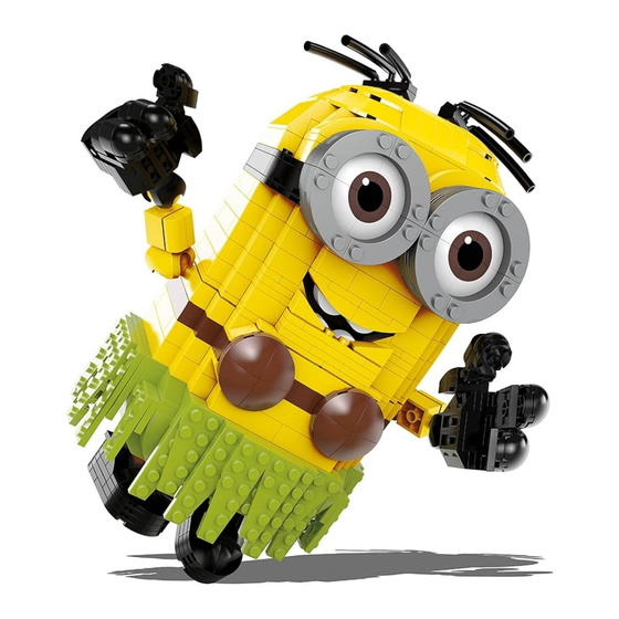 Mega Bloks Despicable Me 3 Luau Dave Build-A-Minion Mode D'emploi