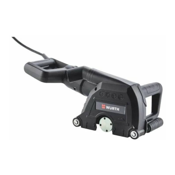 Würth MSF 40 Traduction Des Instructions De Service D'origine