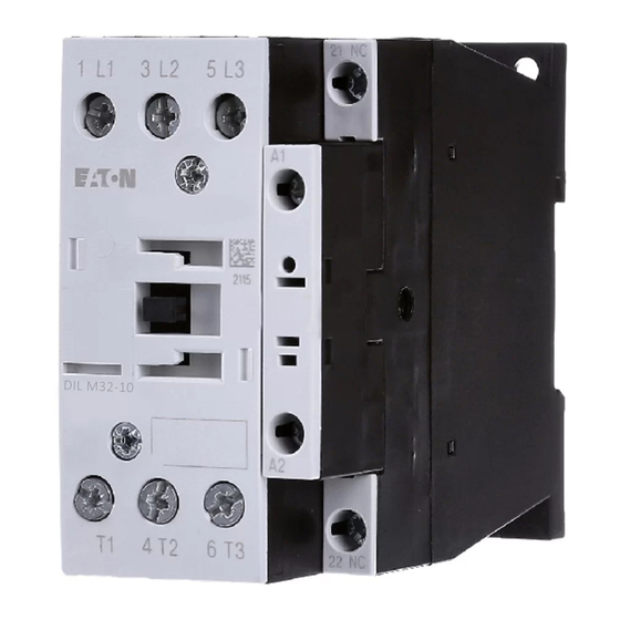Eaton DILM32-X L Serie Notice D'installation