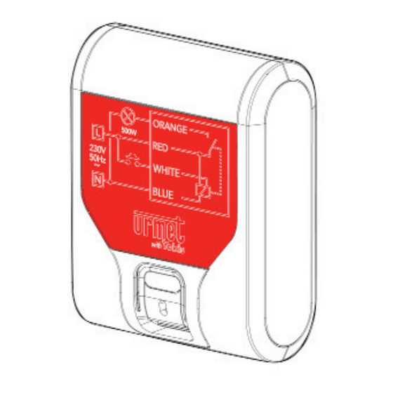 Urmet Yokis MTR500E-UP Mode D'emploi