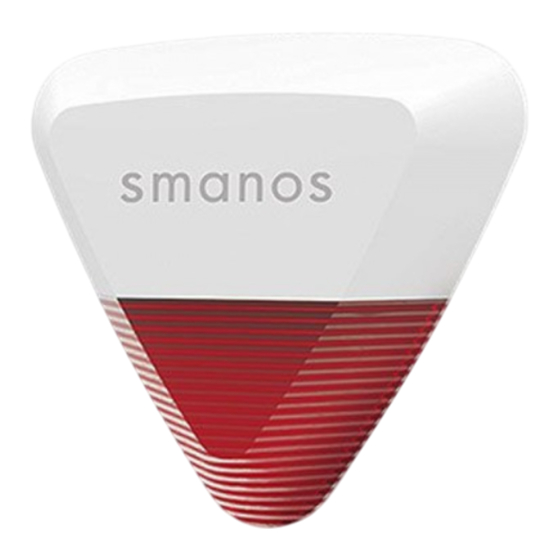 Smanos WS-20 Manuel D'installation