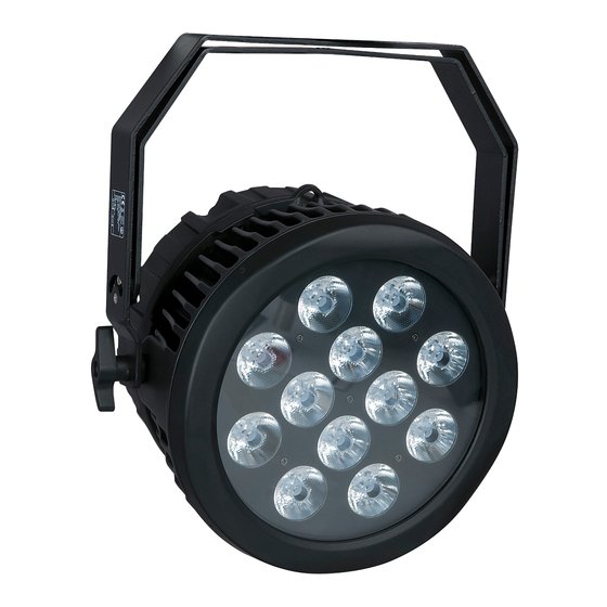 SHOWTEC Helix 1800 Q4 RGBW Manuel