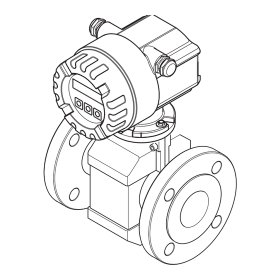 Endress+Hauser HART Proline Promag 10 Manuel De Mise En Service