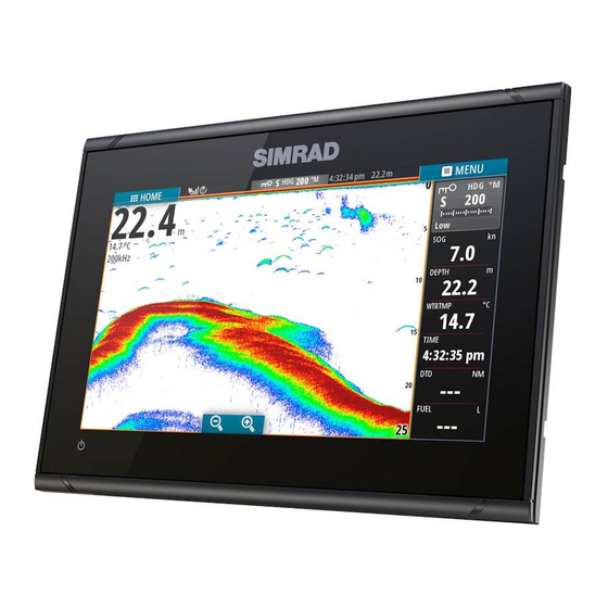 Simrad GO XSE Manuel De L'utilisateur