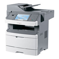 Lexmark X466dte Guide De L'utilisateur