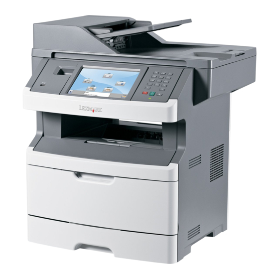 Lexmark X46 Serie Guide De L'utilisateur