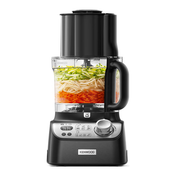 Kenwood MultiPro XL Weigh+ FDM72 Instructions