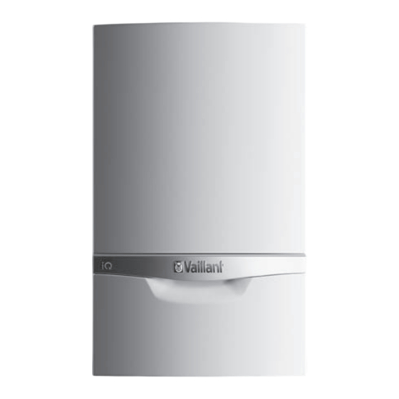 Vaillant ecoTEC exclusive Notice D'utilisation