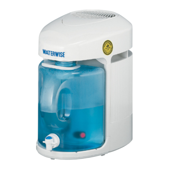 Waterwise 9000 Mode D'emploi