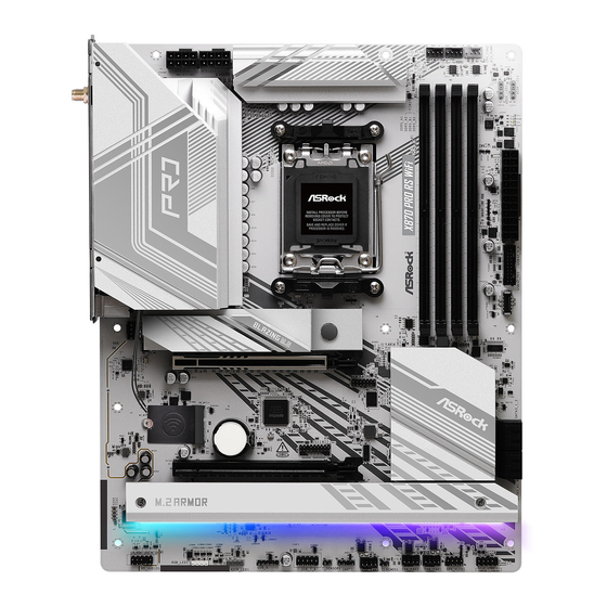 ASROCK X870 STEEL LEGEND WIFI Manuel Utilisateur