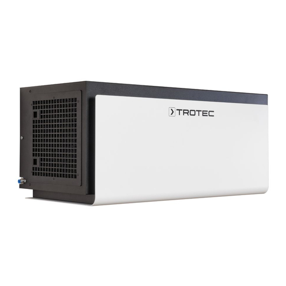 Trotec DH 15 Manuel D'utilisation