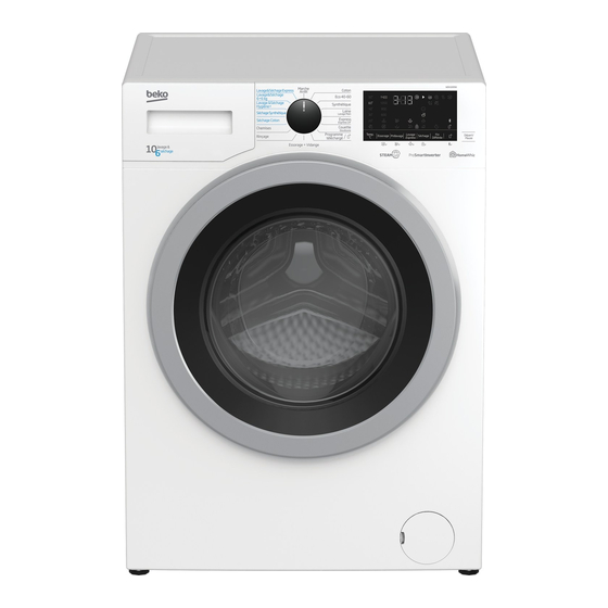 Beko WDA1600W Manuel D'utilisation