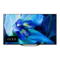 Sony Bravia OLED KD-55AG8 Guide De Référence