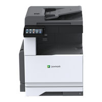 Lexmark CX930 Guide De L'utilisateur