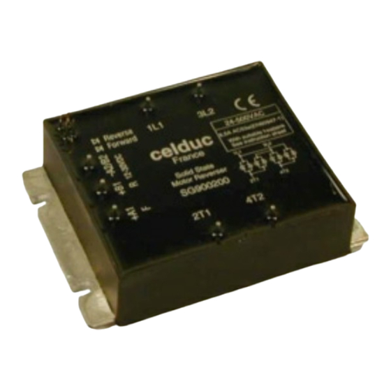 Celduc SG900200 Mode D'emploi