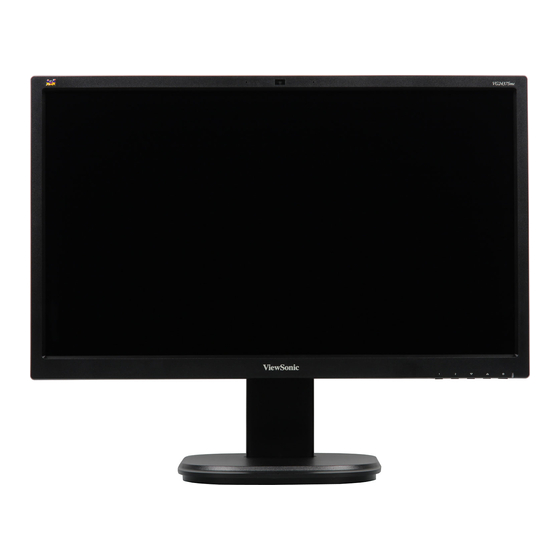 ViewSonic VG2437mc-LED Guide De L'utilisateur
