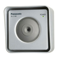 Panasonic BL-C160 Guide D'installation