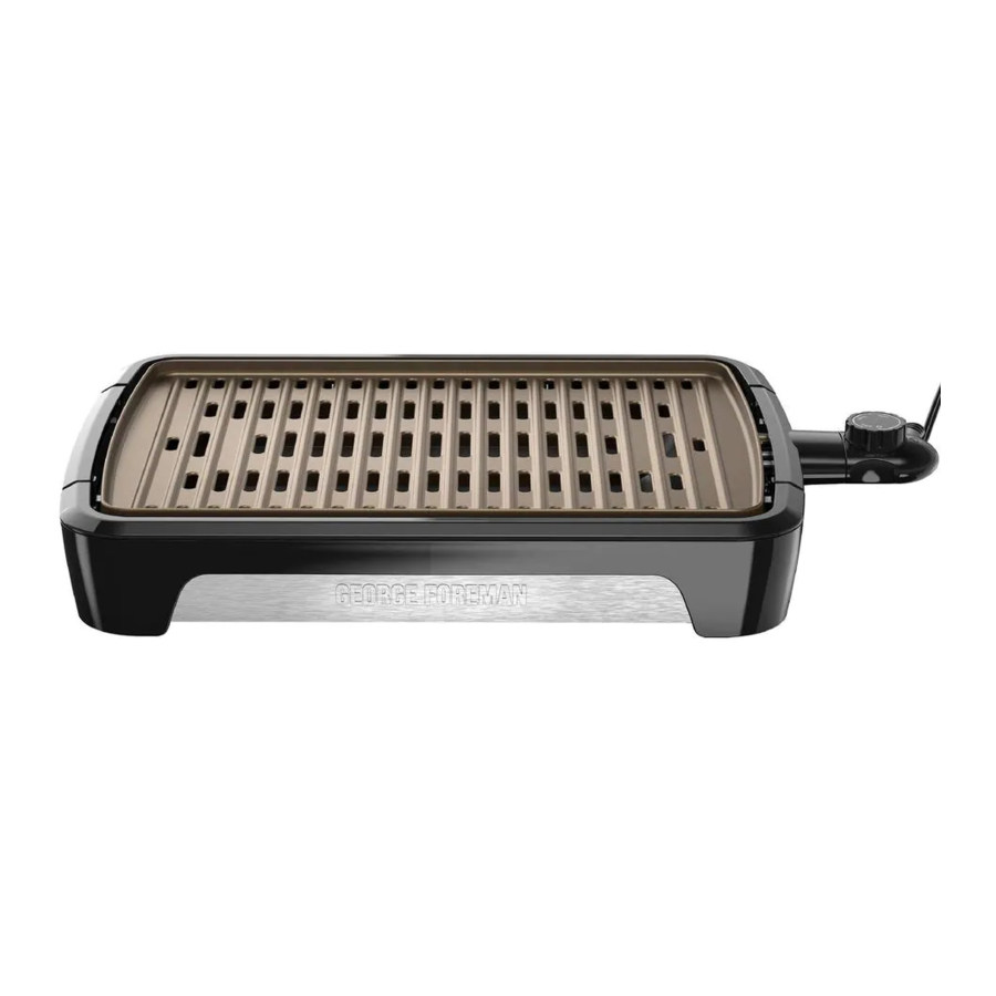 George Foreman GFS0172SB Guide D'utilisation