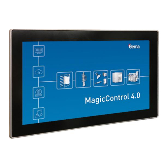 Gema MagicControl 4.0 Mode D'emploi