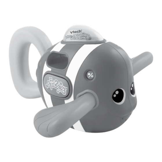 VTech baby Léon, petit poisson à chansons Manuel D'utilisation