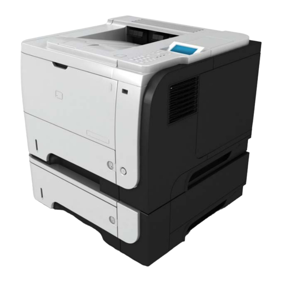 HP LaserJet P3010 Série Guide D'utilisation