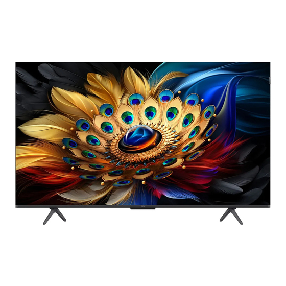 TCL 50QLED780 Notice D'utilisation