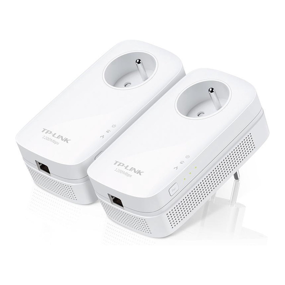 TP-Link TL-PA8015P Guide D'installation Rapide