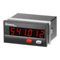 Kübler CODIX 541 Notice De Mise En Service