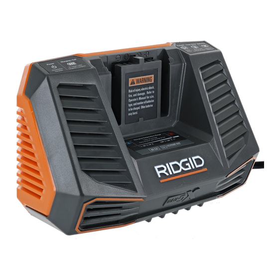 RIDGID R840095 Manuel D'utilisation
