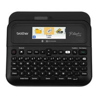 Brother P-TOUCH PT-D610BT Mode D'emploi