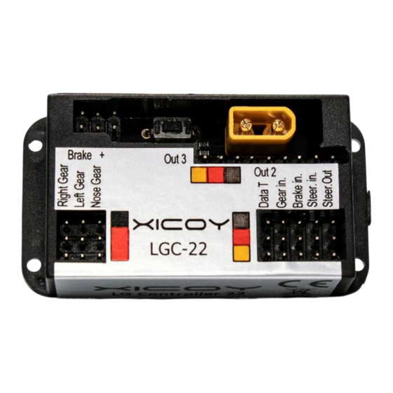 Gaspar Xicoy LGC22 Guide De L'utilisateur