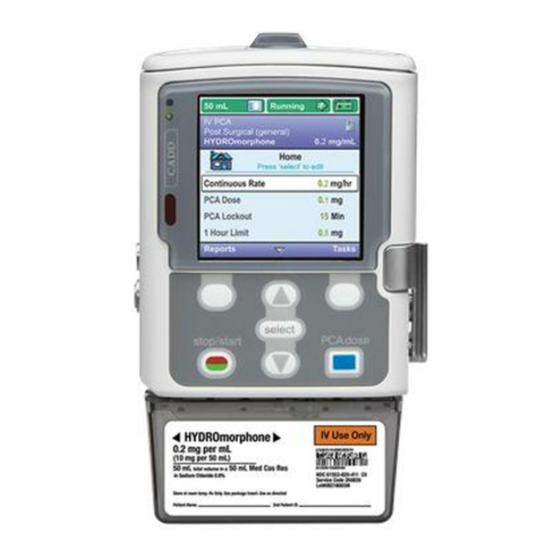 Smiths Medical CADD-Solis VIP 2120 Manuel Technique