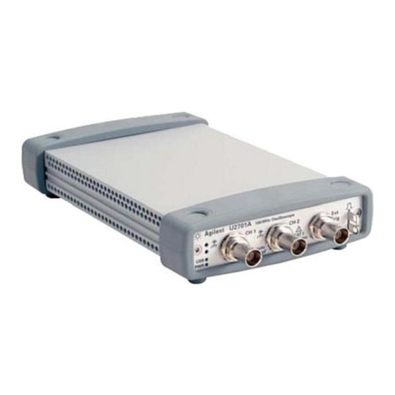Agilent Technologies U2701A Guide D'utilisation
