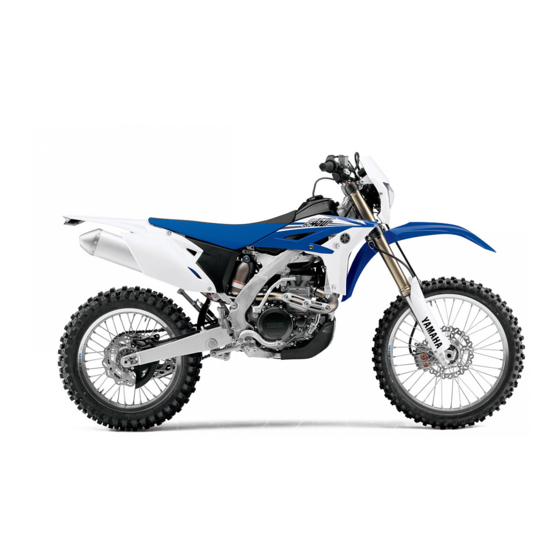 Yamaha WR450F Manuel D'atelier