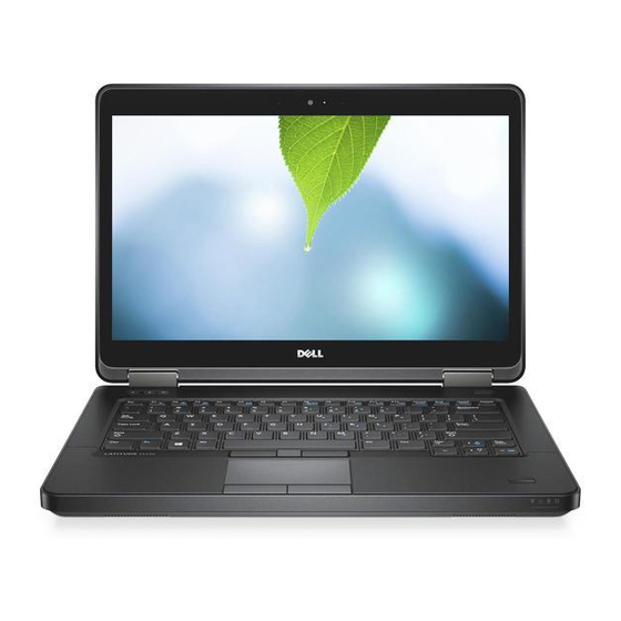 Dell Latitude E5440 Installation Et Caractéristiques