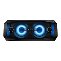 Sony GTK-X1BT Mode D'emploi