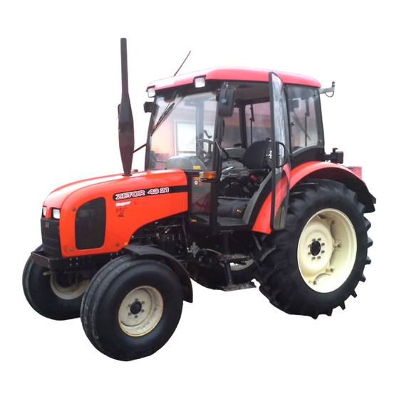 Zetor 3321 Super Guide D'utilisation Et D'entretien