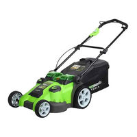 GreenWorks Tools 25137 Manuel D'utilisation