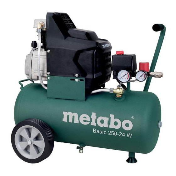 Metabo Basic 250-24 W Notice Originale