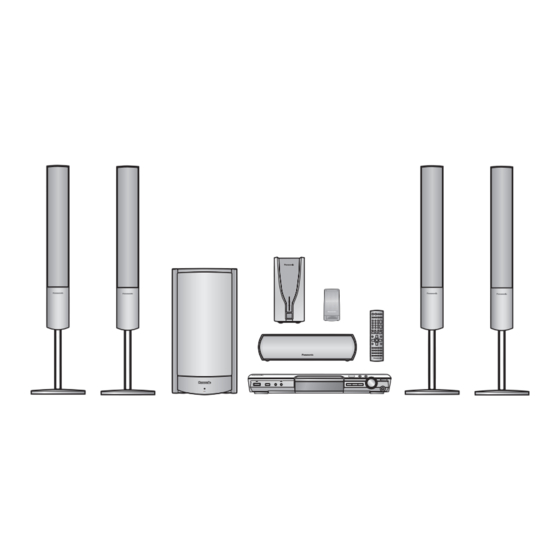 Panasonic SC-HT885W Mode D'emploi